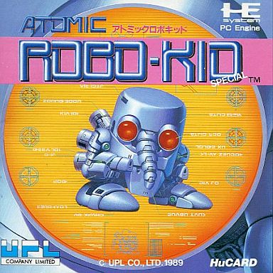 PCE PCエンジン Huカード アトミックロボキッド ATOMIC ROBO-KID