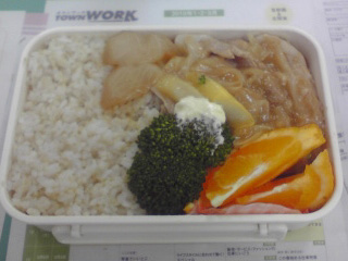 水曜日　豚肉の炒め物