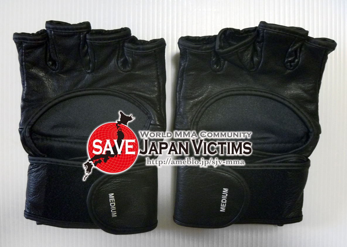 SJV 堀口恭司 直筆サイン入りUFC Official Fight Glove オープンフィン