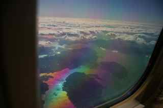 飛行機から