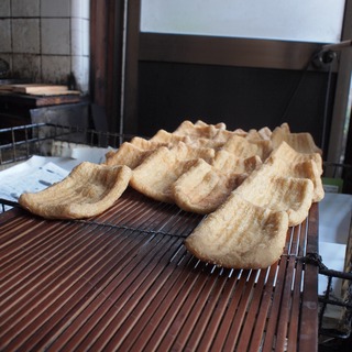 美味しそうな油揚げ