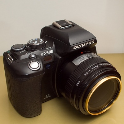 OLYMPUS DigitalSLR E-500