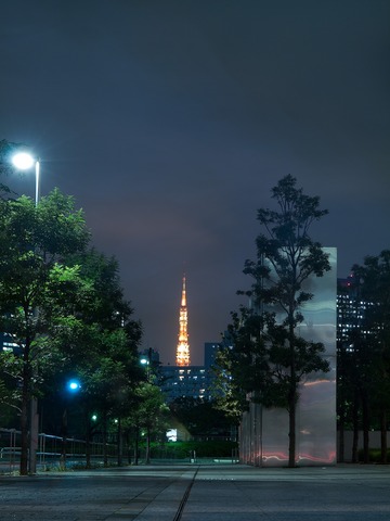 遥か東京タワー。