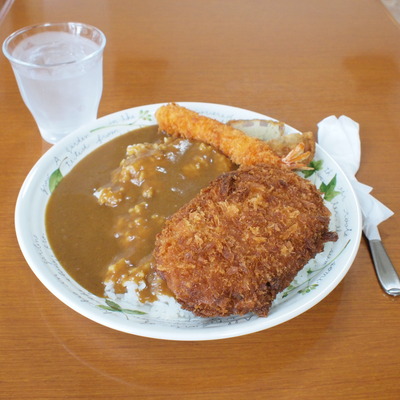 びっくりメンチカレー