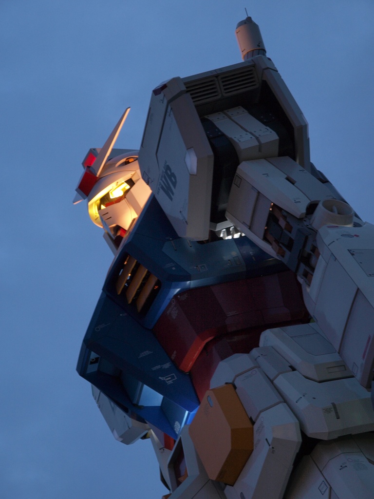 ガンダム起動。