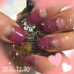 ワインレッドの逆フレンチ☆