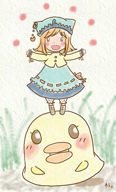 カタツモリさんラフ画から