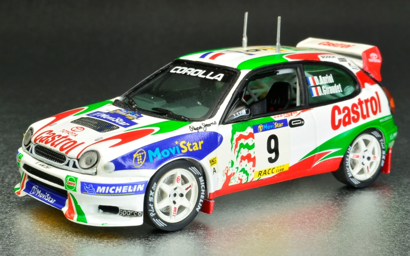 toyota corolla miniature