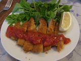 ミラノ風カツレツ。