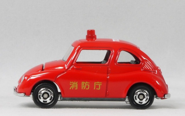 トミカ No.021 スバル 360 消防指揮車 : まつくログ-トミカ分室