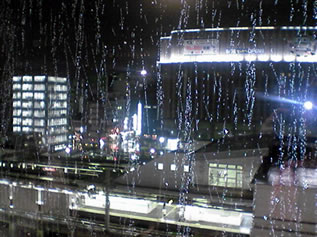 台風11号 0825 @アキバ