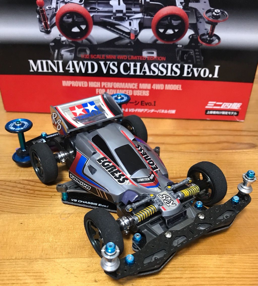 ◇ ミニ四駆 VS CHASSIS Evo.I on イグレスRS ◇ : My Hobby GoGo