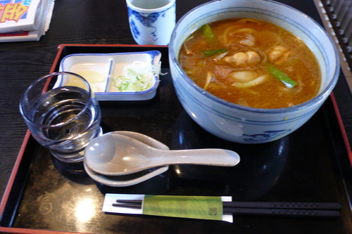 新富　カレーそば