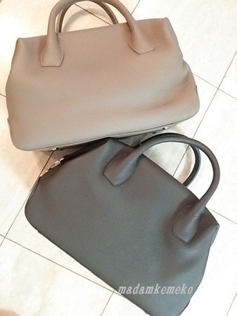 迷う・・・☆グレーかオークか魅惑の二択ボストン＠「ナガタニ