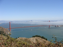 View from Hawk-Hill and Battery-Spencer@SF View from Hawk-Hill and Battery-Spencer@SF