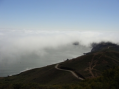 View from Hawk-Hill and Battery-Spencer@SF View from Hawk-Hill and Battery-Spencer@SF