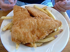 Lake Tahoeで頼んだキッズメニュー