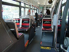電車みたいだけどバスです。
