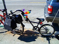連結子供自転車