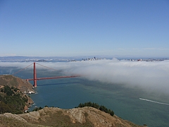 View from Hawk-Hill and Battery-Spencer@SF View from Hawk-Hill and Battery-Spencer@SF