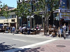 テレグラフ通り@Berkeley, CA テレグラフ通り@Berkeley, CA