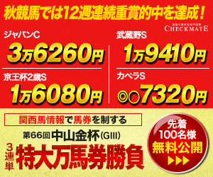 チェックメイト:中山金杯300_250