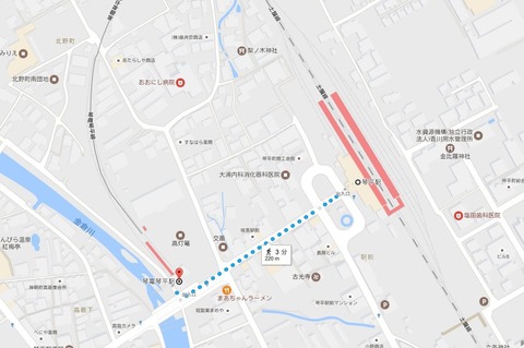 琴電琴平駅~琴平駅