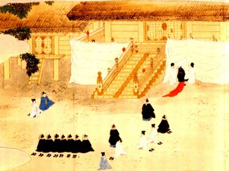 心御柱奉建図 内宮