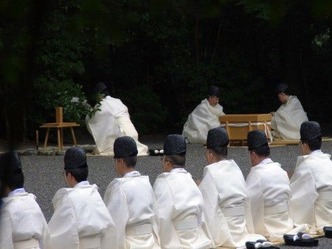 秋季皇霊祭遙拝