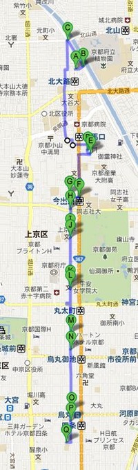 室町通り地図