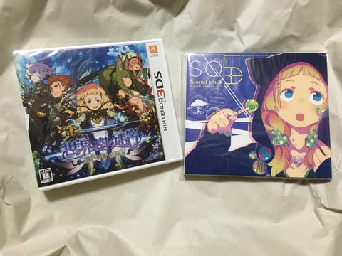 世界樹の迷宮V』初回特典とタペストリー付きでゲット！原点回帰した