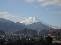 181225朝の富士山