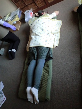 201120219ワイズ、しょうが湿布、ようこさん 037