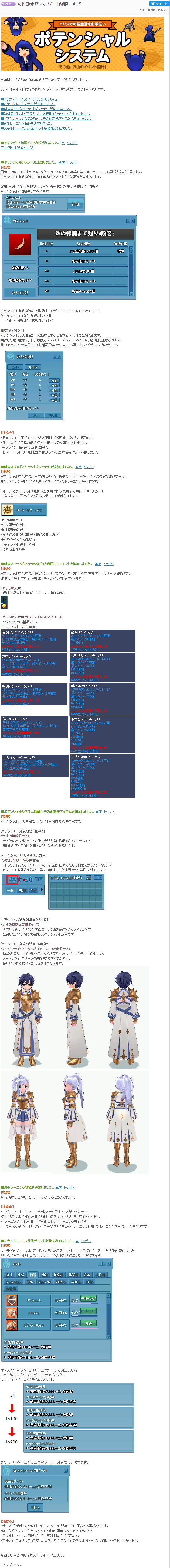 ポテンシャルシステム
