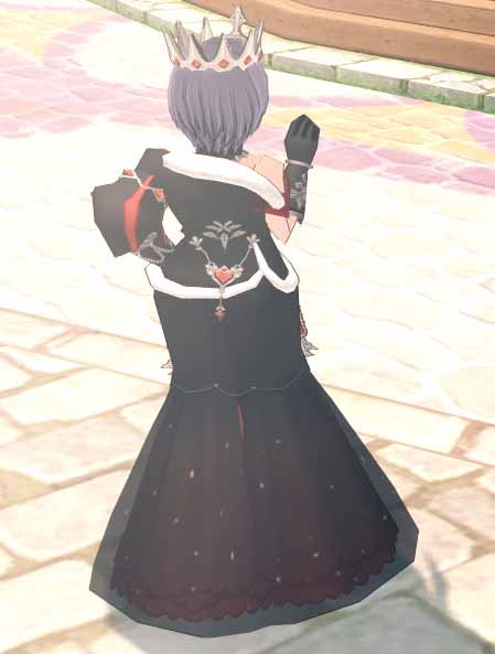 グレースハートクイーン背中