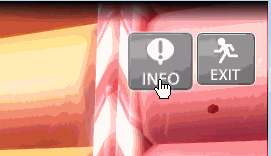 無反応のINFO
