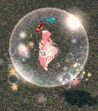 魔法のシャボン玉