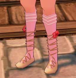ローズドレスシューズ女性