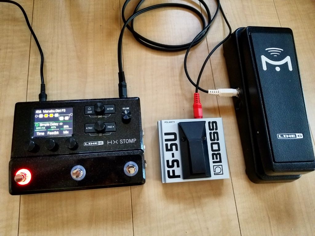 Line 6 HX Stompの使い方 : Eternity 阿部学 OfficialBlog