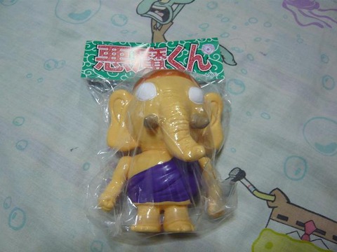 ダークサイドヒーロートイズ 悪魔くん 象人 ソフビ 水木しげる 