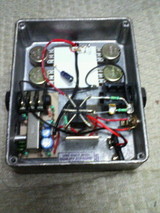 自作エフェクター SansAmp Classic風 自作エフェクター SansAmp Classic風