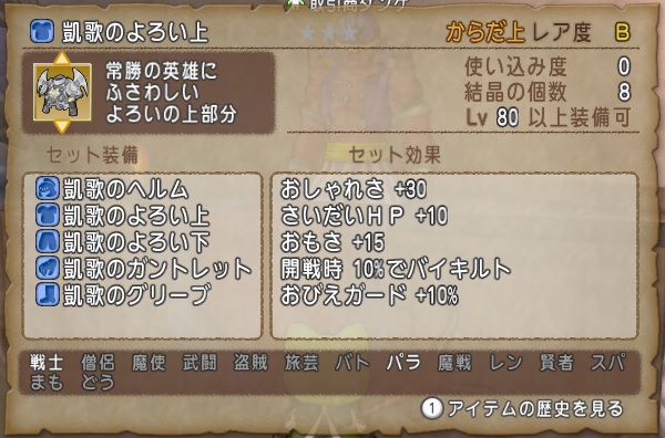 凱歌のよろい