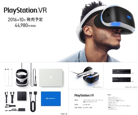 PlayStationRVR 日本