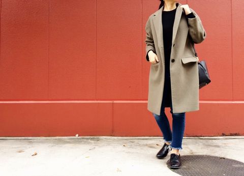 ウールブレンドビッグシルエットフーデットコート★グレー★Lサイズ★新品/灰比翼仕立/アウター/大きめサイズ/シンプル/uniqlo/ウール/毛 UNIQLO | ウールブレンドビッグシルエットフーデットコート 通勤 ウールコート ゆ