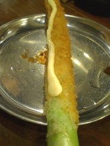 アスパラ揚げ