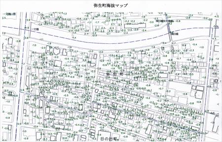 弥生町標高ＭＡＰ_NEW_R