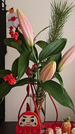 正月花②