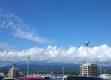 雲が無い日に来てみたい