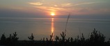 夕日が綺麗でした