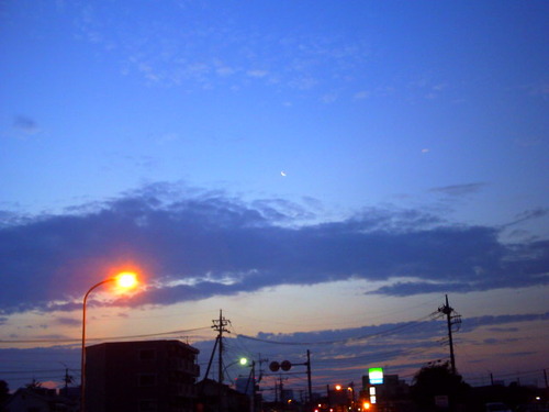 朝焼けと夕焼け